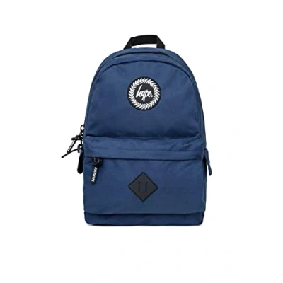 Image of Hype Unisex&#039;s Navy Midi Backpack, One Size
