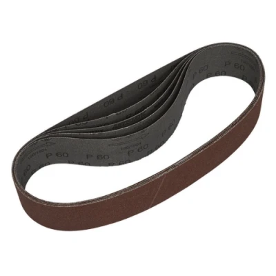 Image of Sealey Sanding Belt 50 x 686mm 60Grit Pack of 5
