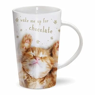 Image of Chocolatte Mug Cat Wake Me Up