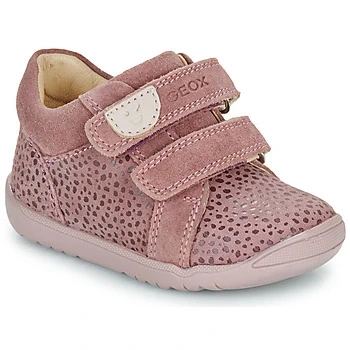 Image of Geox B MACCHIA GIRL girls&#039;s Children&#039;s Mid Boots in Pink