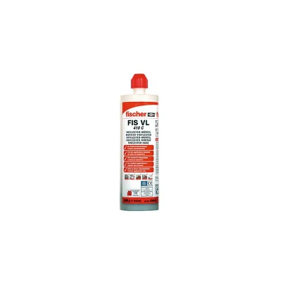 Image of fischer Chemical Dowel, vinylester Resin for Concrete, Hollow Brick, Threaded Rod Fixing awnings, Antenna, Ladder (410 ml)