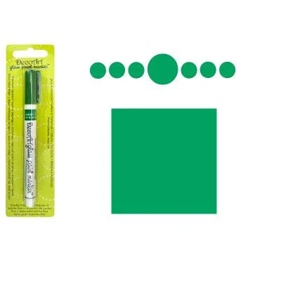 Image of Deco Art Festive Gr Glass Paint Marker, Multicolour, 19.05x5.08x1.9 cm