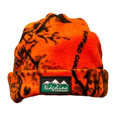 Image of Ridgeline Polar Fleece Beanie Blaze CAMO OSFA