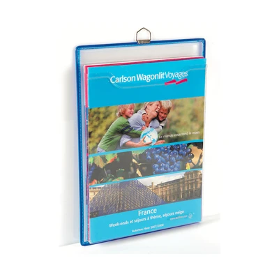 Image of Tarifold Clear View Suspended Filing Pocket, Pack Of 5, For 150 Individual Sheets