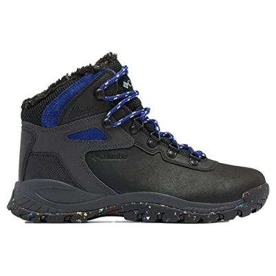 Image of Columbia Women&#039;s Newton Ridge Plus Omni Heat Shoes, Dark Nocturnal, Red Onion, 3.5
