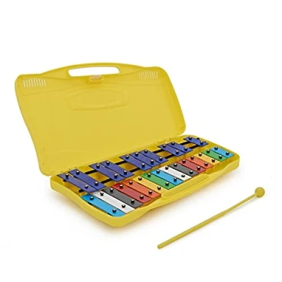Image of 25 Note Glockenspiel with Rainbow Keys by Gear4music