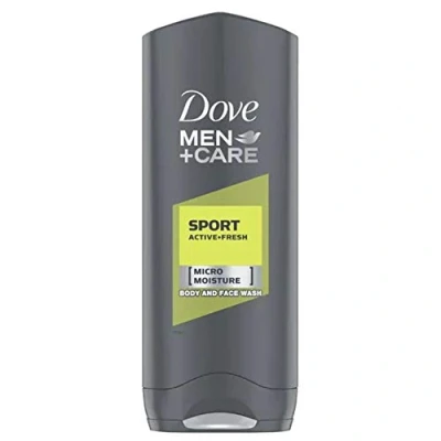 Image of Dove Men+Care Sport Active+Fresh Body wash, 250 ml