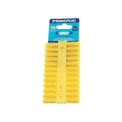 Image of Rawlplug Universal Plug Yellow R U1 YEL 96 C