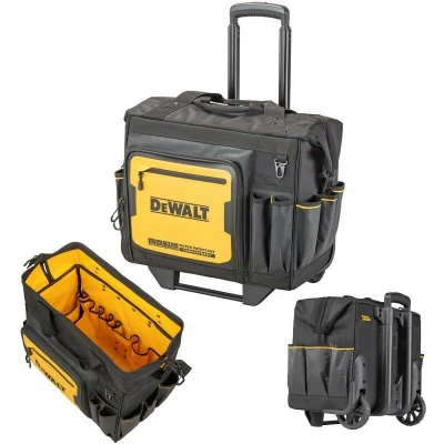 Image of DeWalt DWST60107 1 27 Pockets 18&quot; Pro Rolling Tool Bag