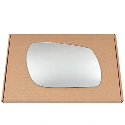 Image of Less4spares Wing Mirror Glass Right Compatible with Mazda 3 2003 2009 STICK ON Driver Off Side Convex