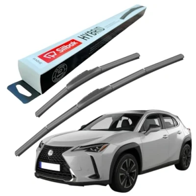 Image of Silbak Windscreen Wipers, fits for LEXUS UX (10/2018 ONWARDS) Front Wiper Blades, 650mm/400mm