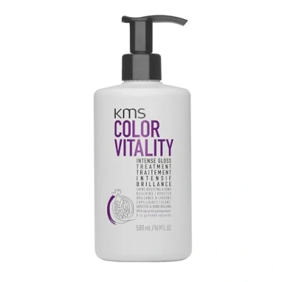Image of KMS Color Vitality Intense Gloss Treatment 500ml crema protezione e lucentezza colore