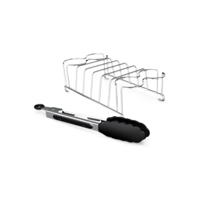 Image of Philips HD9921/00 Accessory Air Fryer Rack with Kitchen Tongs, for 6.2L, 9L