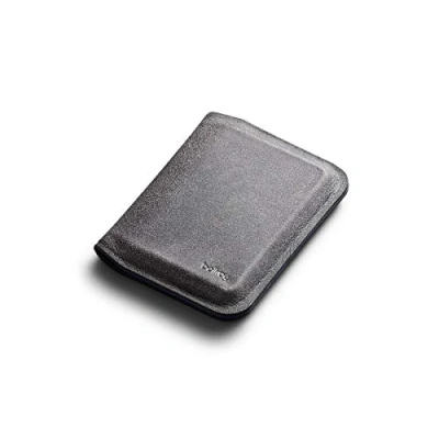 Image of Bellroy Apex Slim Sleeve (Slim Bifold Leather Wallet, RFID Protected) PepperBlue