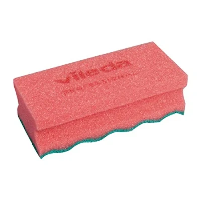 Image of VILEDA PURACTIVE SCOURER PK10 RED