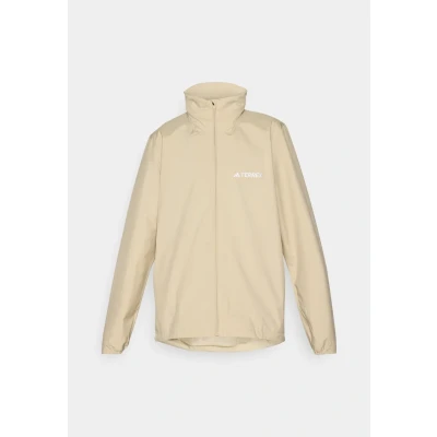 Image of adidas Men&#039;s Terrex Multi Essentials 2 Layer Rain Jacket, savannah, S