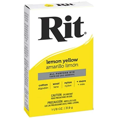 Image of Rit 1 Oz Yellow Powder Dye