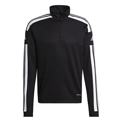 Image of adidas Men&#039;s Squadra 21 Training Top, Black/White, S Tall