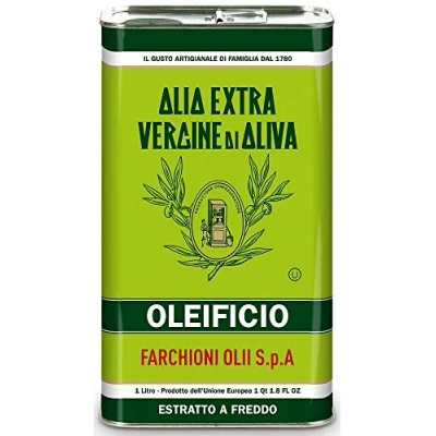 Image of Farchioni Extra Virgin Italian Olive Oil Tin Can (1 Litre)