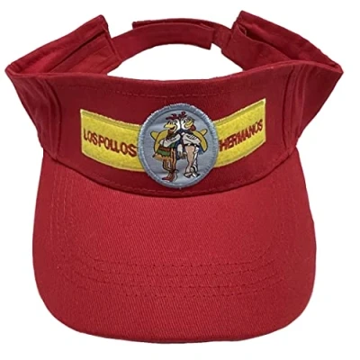 Image of OEM Los Pollos Hermanos Cap Hat Logo Moth Heisenberg Breaking Bad Red