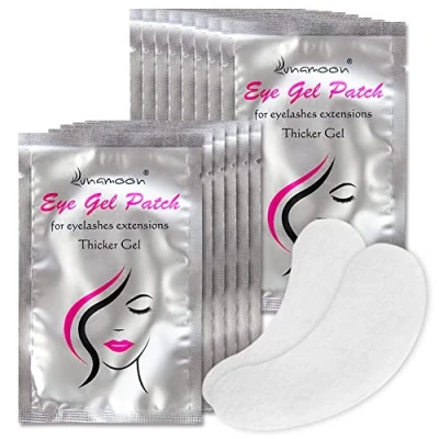 Image of Lunamoon Eye Pads for Eyelash Extension Dyeing Lifting Gel Patch Extensions 50 Pairs (Girls)