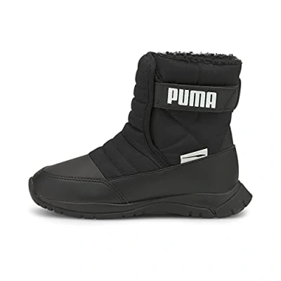 Image of PUMA Unisex Kids Nieve Boot WTR AC PS Sneaker, Black, 12 UK Child