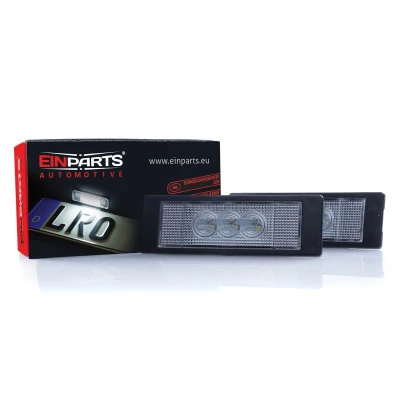 Image of 2755711, 63262755711, 63266913913, 63267165735, 63267193294 Number Plate Light EINPARTS EP99OE LED BMW: 1 Hatchback, Z4 Roadster, 6 Coupe