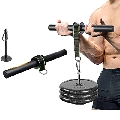 Image of CMYKZONE Forearm Wrist Roller Trainer, Flexible Training, Efficient, Stable, Exerciser For Hand Strength &amp; Muscle Training In Gym, Home, Outdoors Etc
