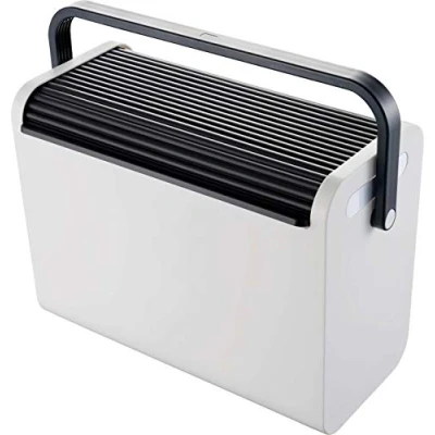Image of Portable File Case with Roller Lid Black/Grey