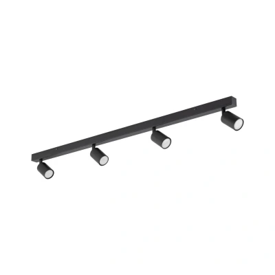 Image of Nex Ceiling Spotlight Bar Black 4xGU10