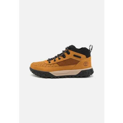 Image of Timberland Greenstride Motion 6 Unisex Hightop trainers for kids, Size: 4, Wheat shoes