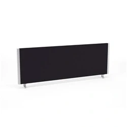 Image of Evolve Plus Bench Screen 1200 Black Silver Frame