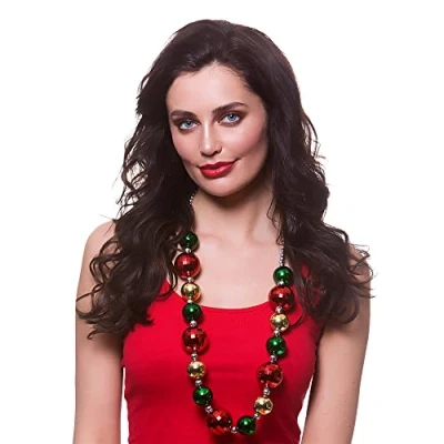 Image of Wicked Costumes Adult Christmas Bauble Necklace Accessory