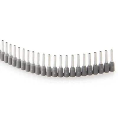 Image of Jokari 60175 8 mm 20 AWG Ferrule Stripes End Sleeves Multi Coloured (Pack of 500)