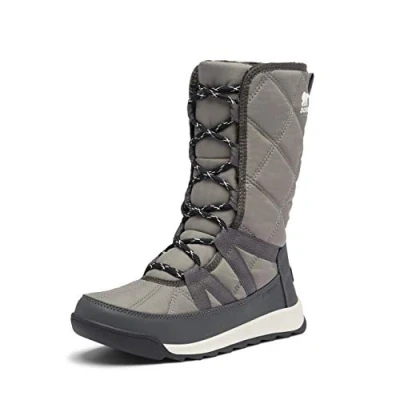 Image of Sorel Whitney TALL LACE WP Winter boots, Women&#039;s, Size: 4, Quarry Polyester