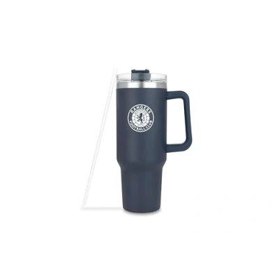 Image of Sporting Profiles Rangers Football Club 40oz (1200ml) Insulated Tumbler Stainless Steel Cup with Straw and Handle for Water, Iced Tea, Coffee or Smoothie