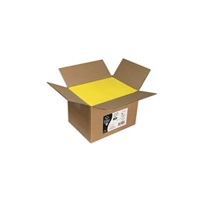 Image of Clairefontaine Ref 55562C Pollen Bulk Packed Envelopes (Pack of 200) C5 Sized, 120gsm Paper, Inkjet &amp; Laser Compatible, Acid Free, Self Adhesive Backing Intensive Yellow