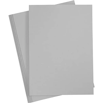 Image of 20 Grey A4 180gsm Card Sheets for Crafts