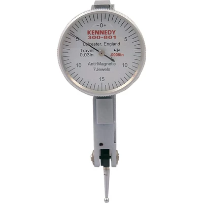 Image of Kennedy Lever Dial Gauge 0.03 x 0.0005&quot; 0 15 Jewelled