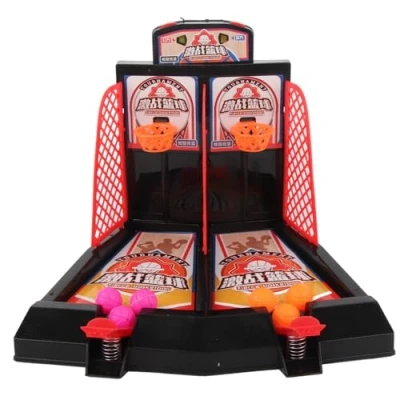 Image of VGEBY1 Basketball Desktop Toy, Kids Tabletop Game Shooting Catapult Toy Set for Children Adult