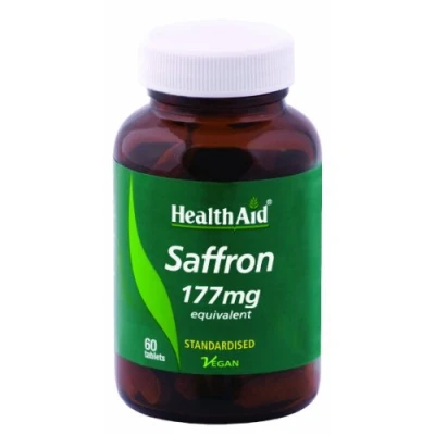 Image of HealthAid Saffron, 60 Vegan Capsules
