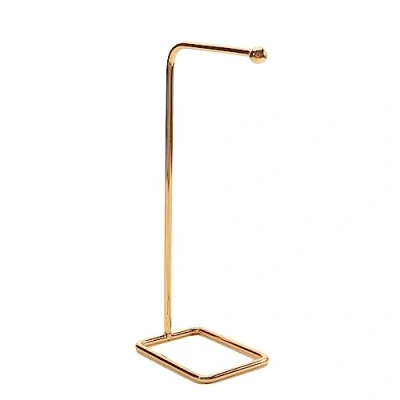 Image of WKLLK Jewelry Organizer Jewellery Stand Necklace Metal Display Earrings Holder Earring for Bracelets Rings Watches,Gold C Type (Large)