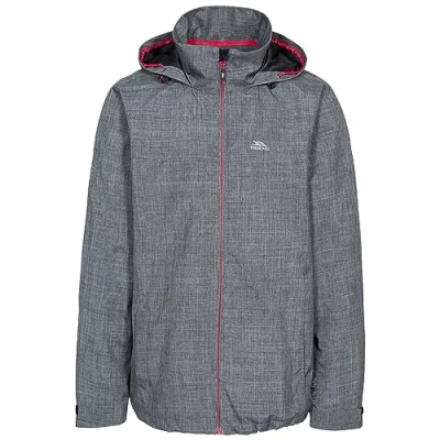 Image of Trespass MOONSHINE Waterproof Jacket with Concealable Hood Dark Grey, Small