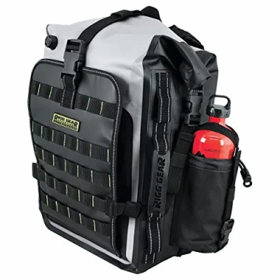 Image of Nelson Rigg Hurricane Waterproof Backpack/Tail Pack,Black/Gray, 30 Liters