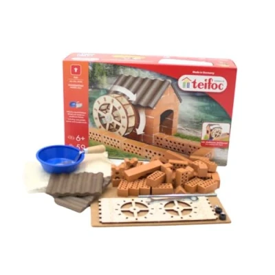 Image of Teifoc 4030 Watermill Build with real Bricks &amp; Cement