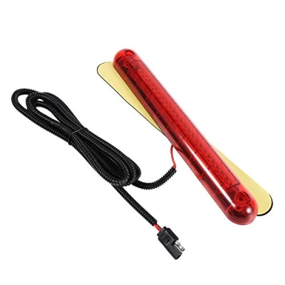 Image of Brake Lamp, Rear Stop Light Red 24 LED Car High Mount Third 3RD Tail Lamp 12V Universal