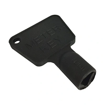 Image of Fort Fasteners Meter Box Keys Black Plastic 2
