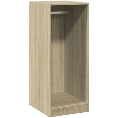 Image of vidaXL Wardrobe Sonoma Oak 48x41x102 cm Engineered Wood