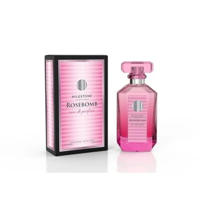 Image of MILESTONE Perfumes Rosebomb Women Long Lasting Fragrance Eau de Parfum 100ML