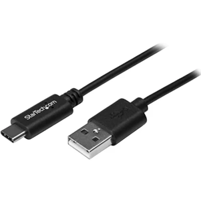 Image of StarTech.com USB C to Cable 3 ft / 1m A 2.0 Adapter Type (USB2AC1M)